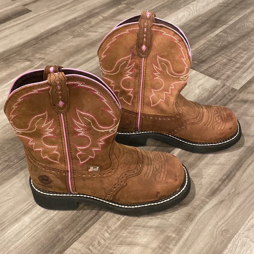 COPY - Justin Gypsy Steel Toe Boots
